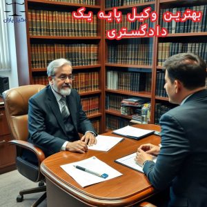 وکیل پایه یک دادگستری