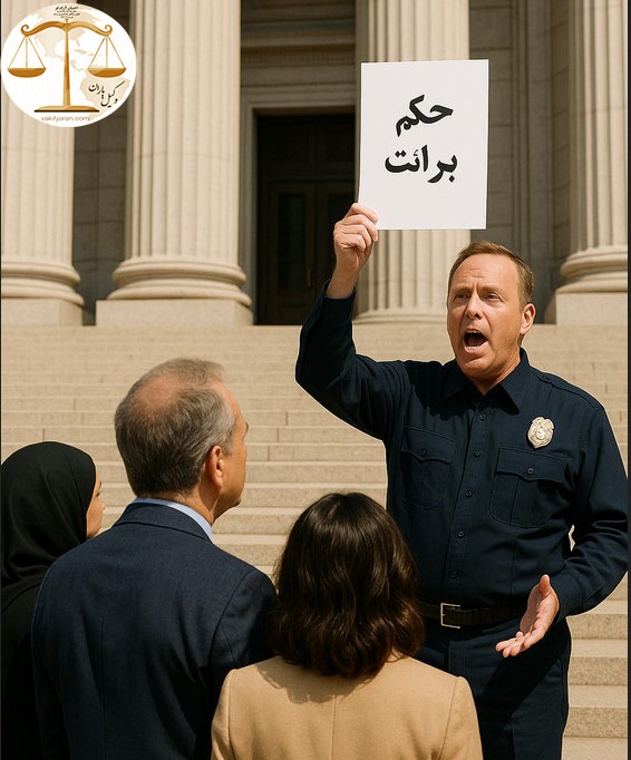 ابلاغ حکم برائت چیست و چه مراحلی دارد