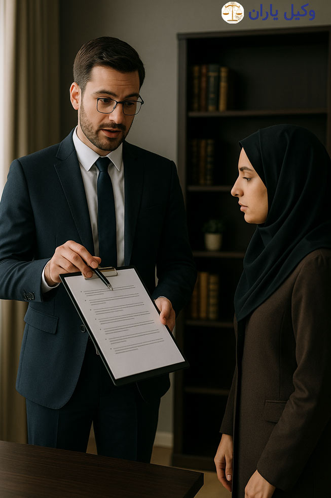 مدارک وکالت و فرمهای اجرایی گرفتن مهریه